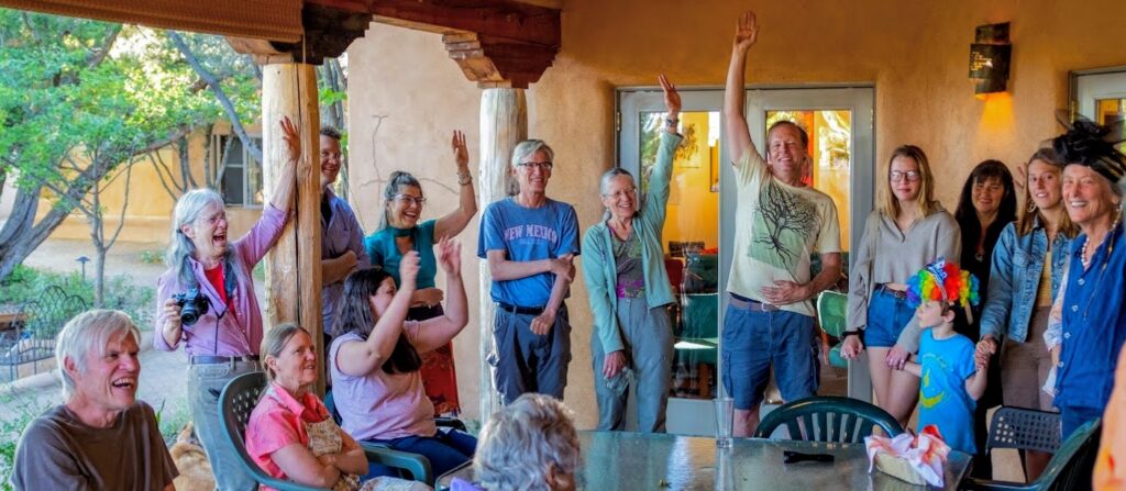 Residents at Santa Fe Cohousing